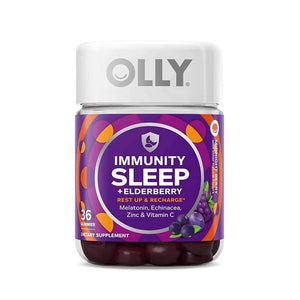 Olly, Immunity Sleep, Elderberry 36 Gummies