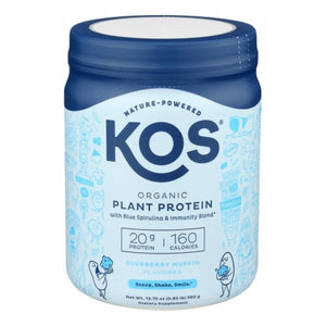 Kos, Organic Plant Protein, 13.75Oz