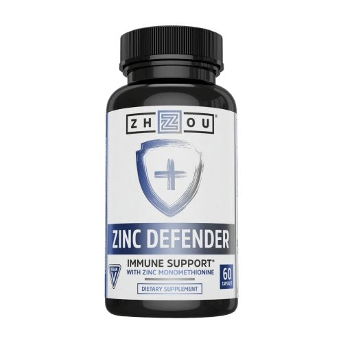 Zhou Nutrition, Zinc Defender, 60 Caps