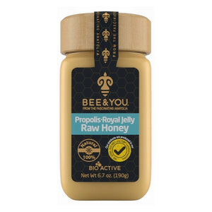 Bee & You, Propolis Royal Jelly Raw, Honey Mix 6.7 Oz