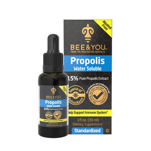 Bee & You, Propolis Extract Water Soluble, 1 Oz