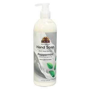 Okay Pure Naturals, Hand Soap Liquid, Peppermint 16 Oz