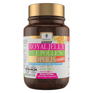 Bee & You, Bee Royal Jelly Pollen, 60 Tabs