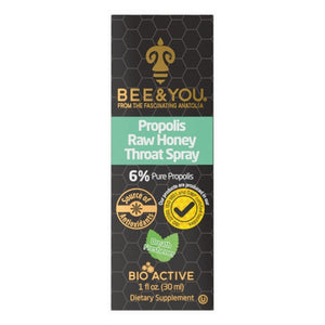 Bee & You, Propolis Throat Spray, 1 Oz