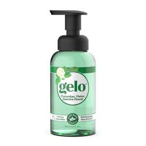Gelo, Foaming Hand Soap Pump Bottle Cucumber Melon Jasmine Flower, 10 Oz