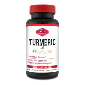 Olympian Labs, Turmeric with Bioperine, 60 Count