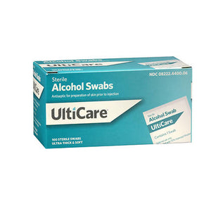 Ulticare, Sterile Alcohol Swabs, 100 Count