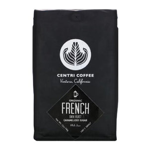 Centri Coffee, Organic French Roast Whole Bean Coffee, 12 Oz
