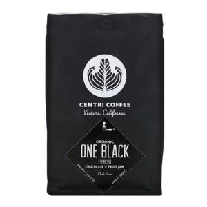 Centri Coffee, Organic One Black Espresso Whole Bean Coffee, 12 Oz