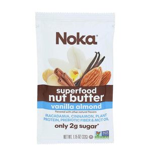 Noka, Butter Almond Vanilla, 1.15 Oz (Case of 10)