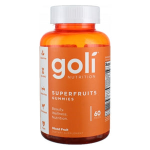 Goli Nutrition, Superfruits Gummies Fruit Blend, 60 Count