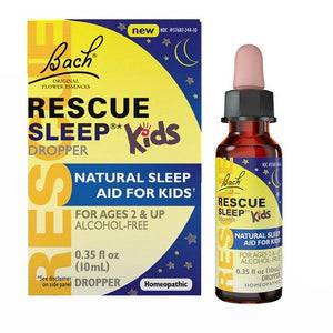 Bach Flower Remedies, Rescue Sleep Kids Dropper, 10 ML