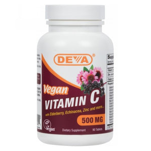 Biotene, Vegan Vitamin C w/ Elderberry, 500 mg, 90 Tabs