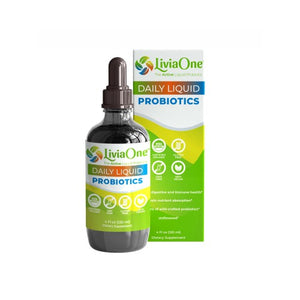 LiviaOne, Organic Daily Liquid Probiotics, 4 Oz