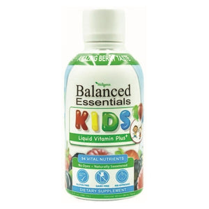 Wellgenix Health, Balanced Essentials Liquid Vitamin for Kids Nutritional Multivitamin, 32 Oz