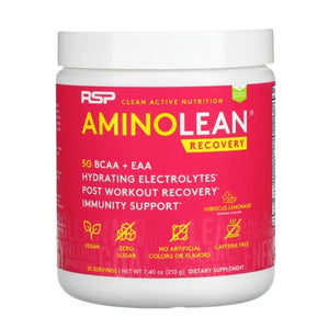 Rsp Nutrition, Amino Lean Recovery Lemonade, 210 Gm