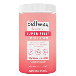 Bellway, Psyllium Husk Super Fiber + Collagen, Sugar-Free 11.5 Oz