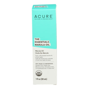 Acure, Essentials Marula Oil Organic, 1 Oz