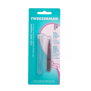 Tweezerman, Classic Mini Slant Tweezer Stainless, 1 Count