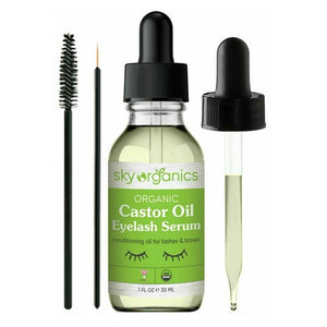 Sky Organics, Organic Castor Oil Eyelash Serum, 1 Oz