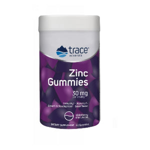 Trace Minerals, Zinc Elderberry, 60 Count