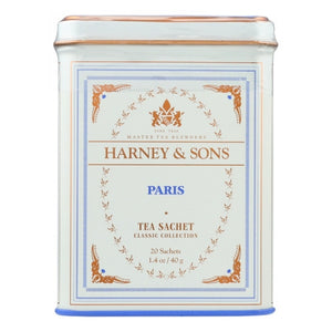 Harney & Sons, Paris White Tea, 20 Bags (Case of 4)