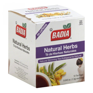 Badia, Natural Herb Tea, 10 Bags (Case of 20)