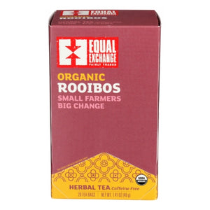 Equal Exchange, Organic Rooibos Tea, 20 Bags (Case of 6)