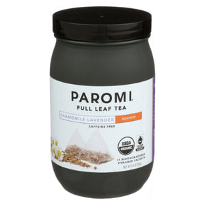 Paromi Tea, Organic Chamomile Lavender Rooibos Tea, 15 Bags (Case of 6)