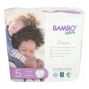 Bambo Nature, Baby Diapers Size 5, 25 Count