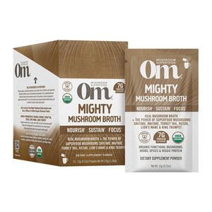 Om Mushrooms, Mighty Mushroom Broth, 10 Packets