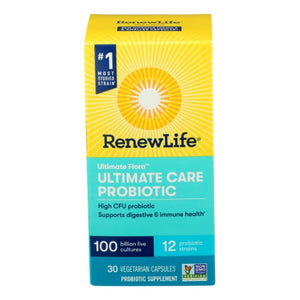 Renew Life, Ultimate Flora Ultimate Care Probiotic, 30 Veg Caps