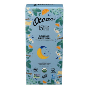 Oteas, Organic Sleep Well Earl Gey Tea, 6 Box (Case of 6)