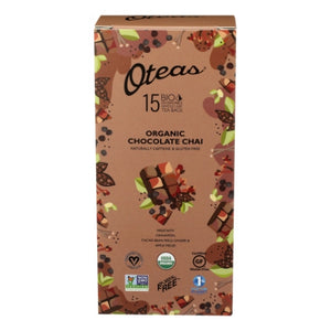 Oteas, Organic Chocolate Chai Tea, 6 Box (Case of 6)