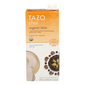 Tazo, Tea Organic Chai Concentrate, 32 Oz (Case of 6)