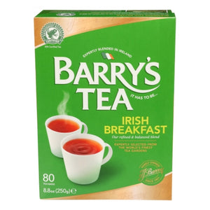 Barry's, Irish Breakfast Tea, 80 Count (Case of 6)