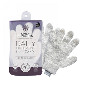 Daily Concepts, Daily Exfoliating Gloves, 1 Count