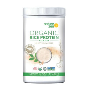 Nature Zen, Organic Rice Protein Natural Velvet, 16 Oz