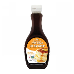Sweetleaf Stevia, SweetLeaf Stevia Syrup Butter, 12 Oz