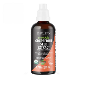 Naturity, Organic Grapefruit Seed Extract Liquid, 1.7 Oz