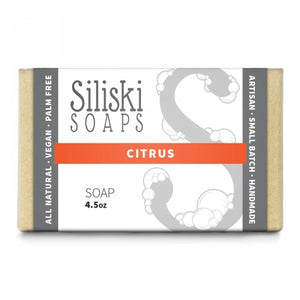 Siliski Soaps, Bar Soap Citrus, 4.5 Oz