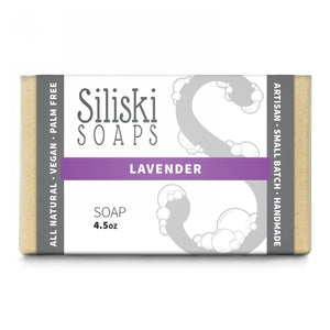 Siliski Soaps, Bar Soap Lavender, 4.5 Oz