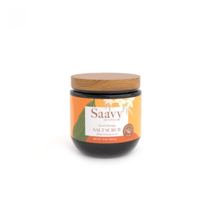 Saavy Naturals, Sweet Orange Salt Scrub, 12 Oz