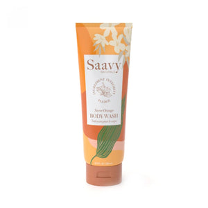 Saavy Naturals, Sweet Orange Body Wash, 8.5 Oz
