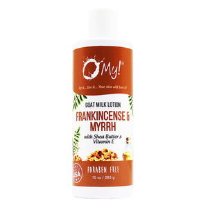 O MY!, Frankincense Myrrh Goat Milk Lotion, 10 Oz