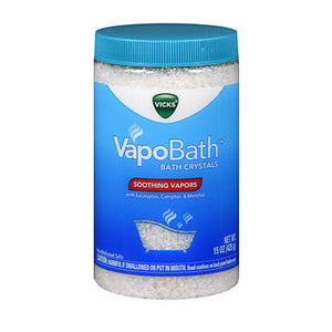 Crest, Vicks VapoBath Bath Crystals Non-Medicated Salts, 15 Oz