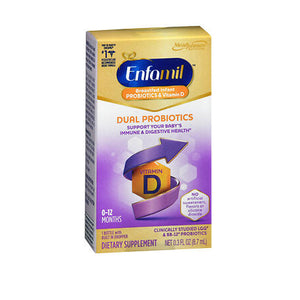 Enfamil, Dual Probiotics Drops Vitamin D3, 0.3 Oz