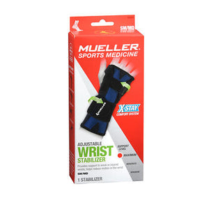 Mueller Sport Care, Sports Medicine Adjustable Wrist Stabilizer, 1 Count
