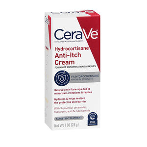 Cerave, Hydrocortisone Anti-Itch Cream, 1 Oz