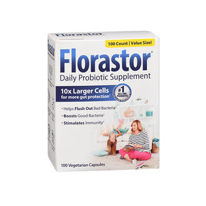 Florastor, Daily Probiotic Supplement, 250 mg, 100 Caps
